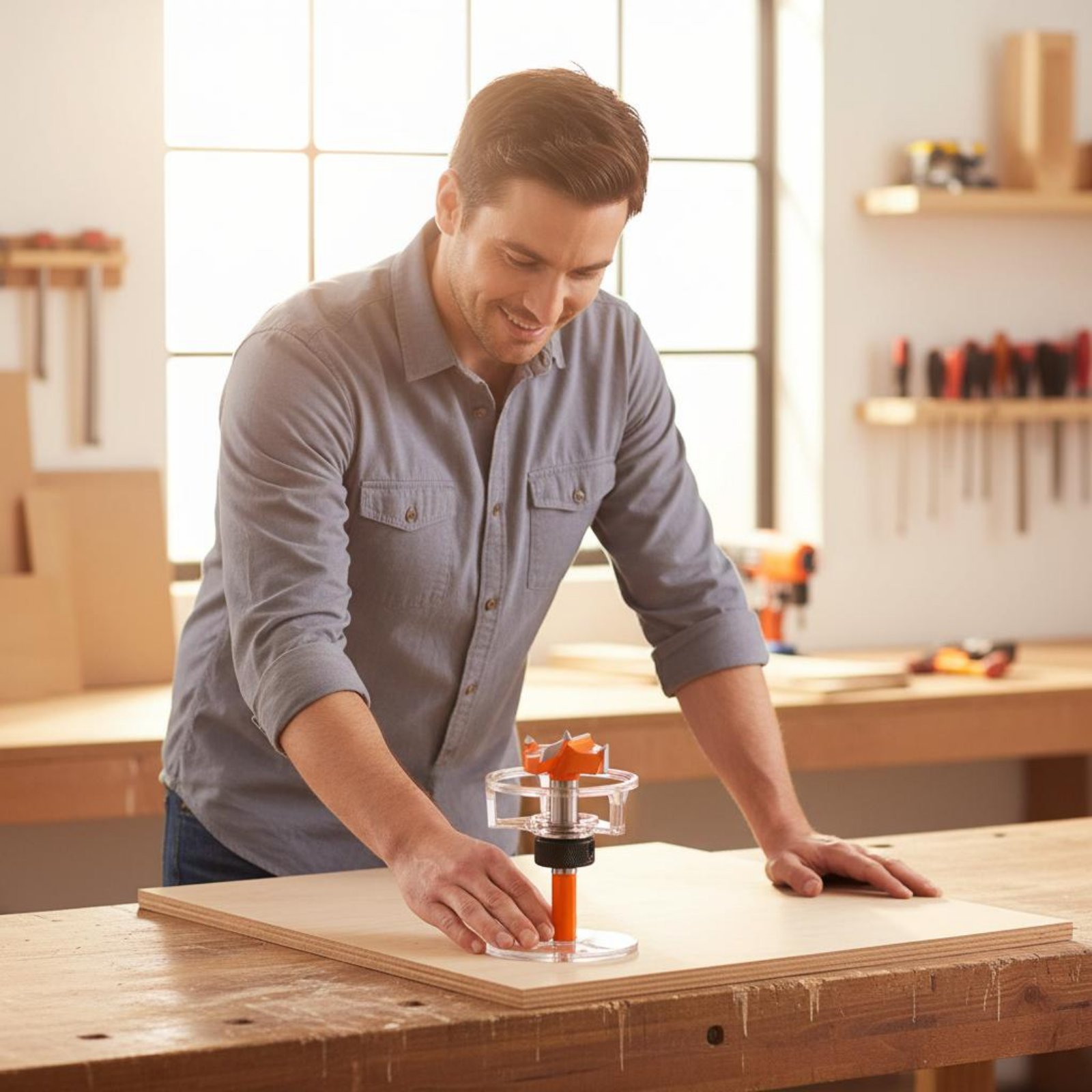 Woodworking Drills - Gabarit de perçage de 35 mm