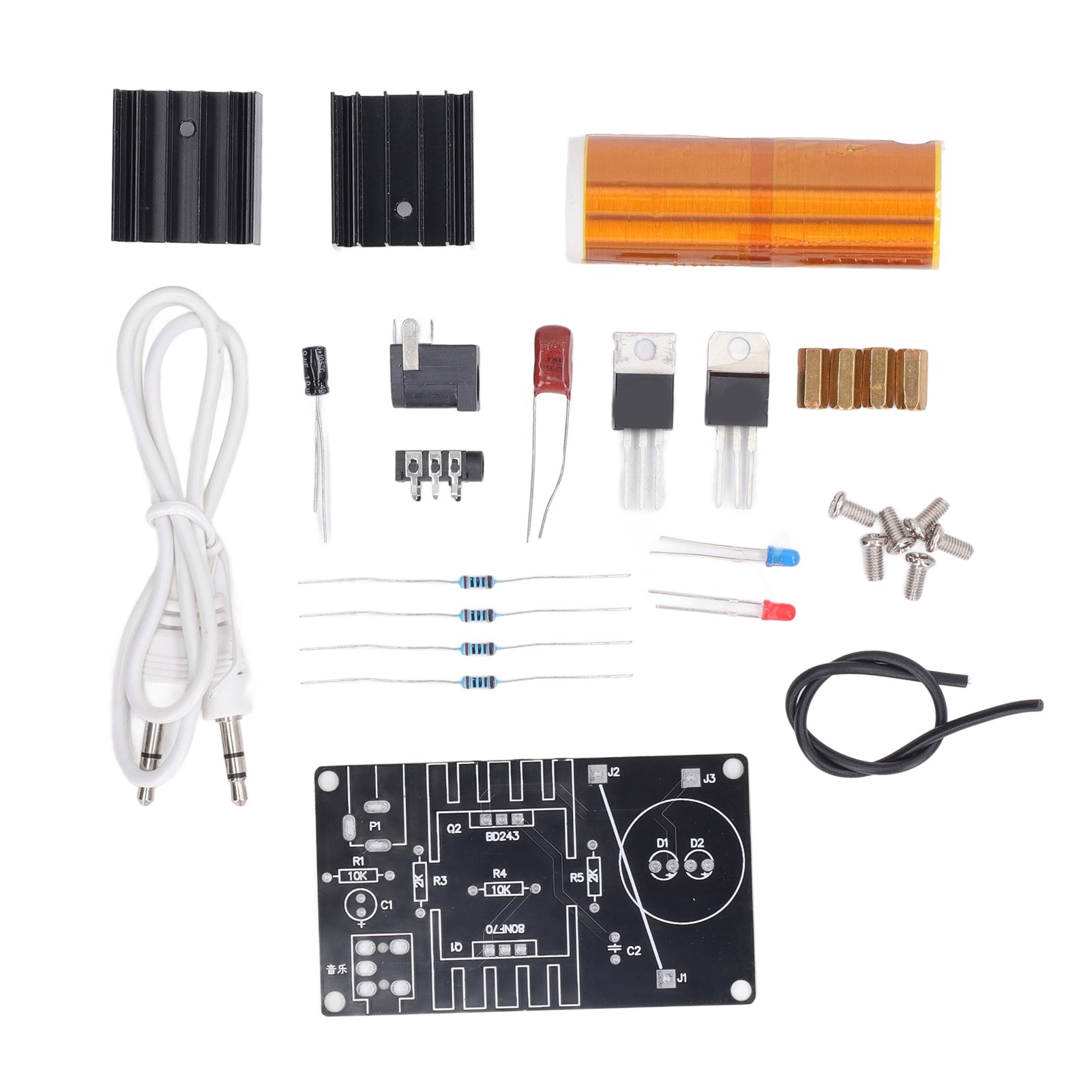 Woodworking Kits For Adults - Kit de bobine de Tesla musicale