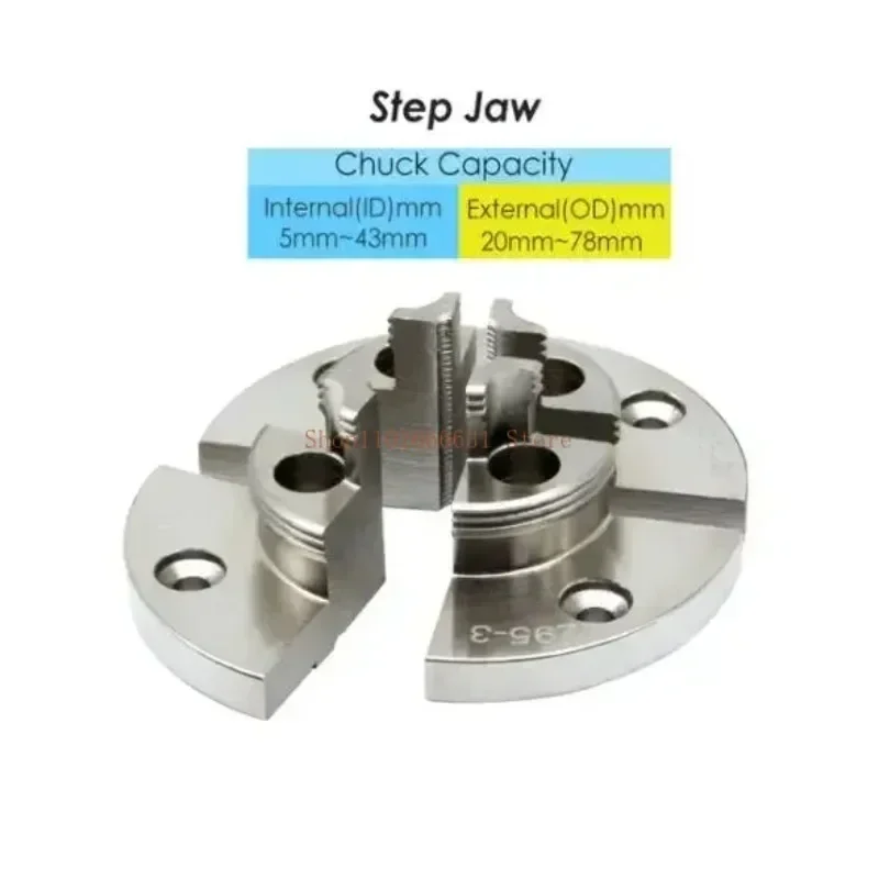Woodworking Lathe - Jeu de mâchoires à goupille ronde