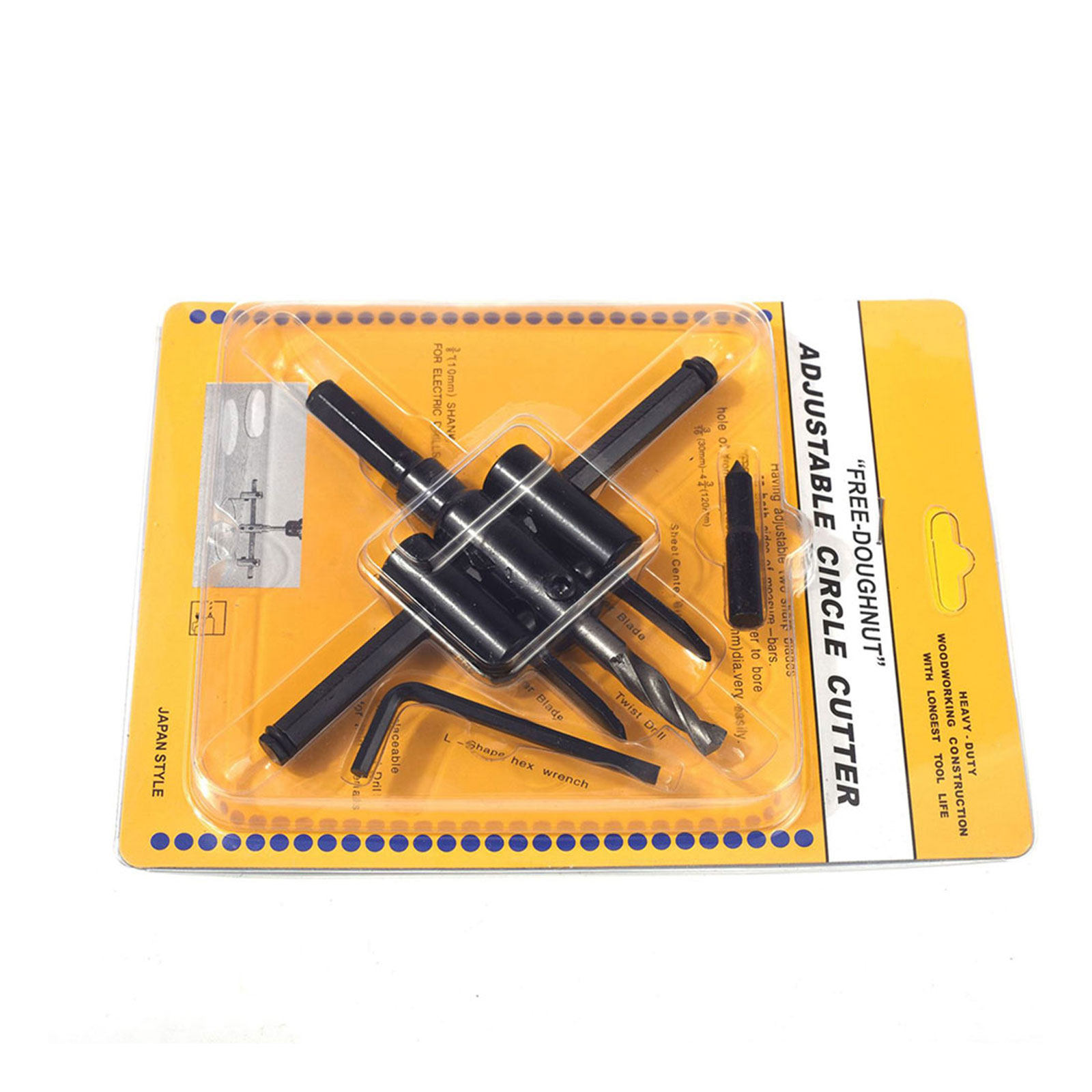 Woodworking Carpenter - Scie-cloche réglable en alliage de 30-200