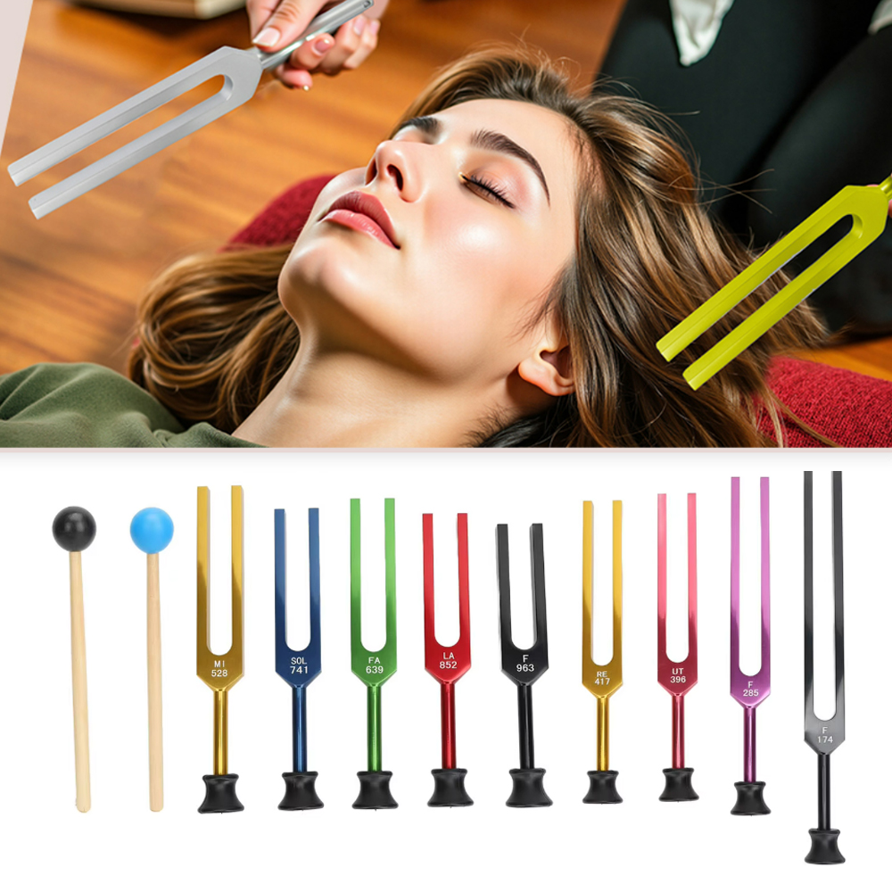 Woodworking Therapy - Ensemble de 9 diapasons non lestés