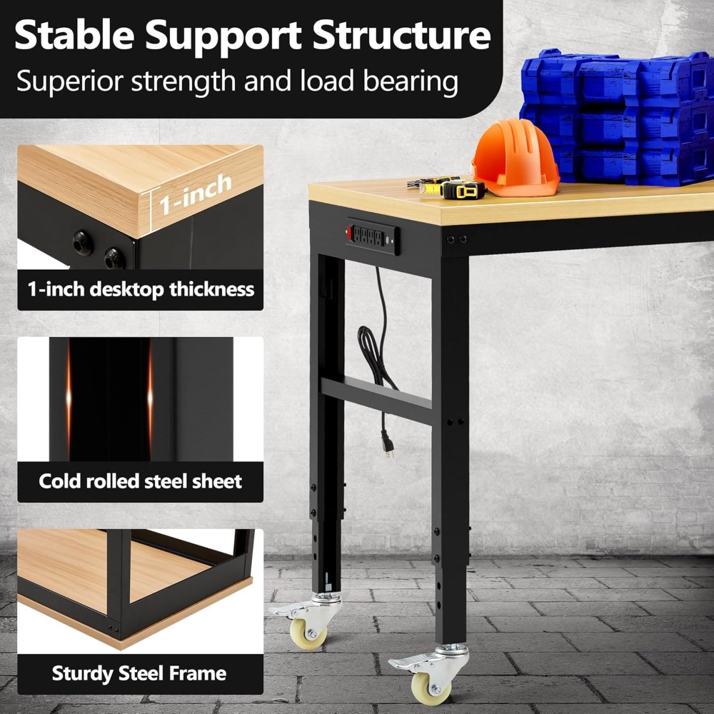 Établi réglable, banc de trava - Workbench Woodworking avis et prix
