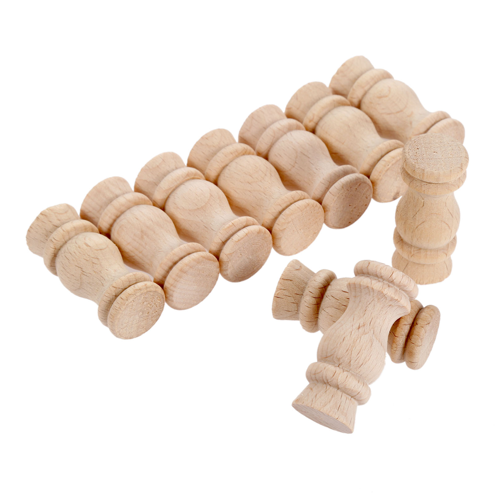 10 pièces 4*1.7cm non peint bo - Woodworking Lathe avis et prix