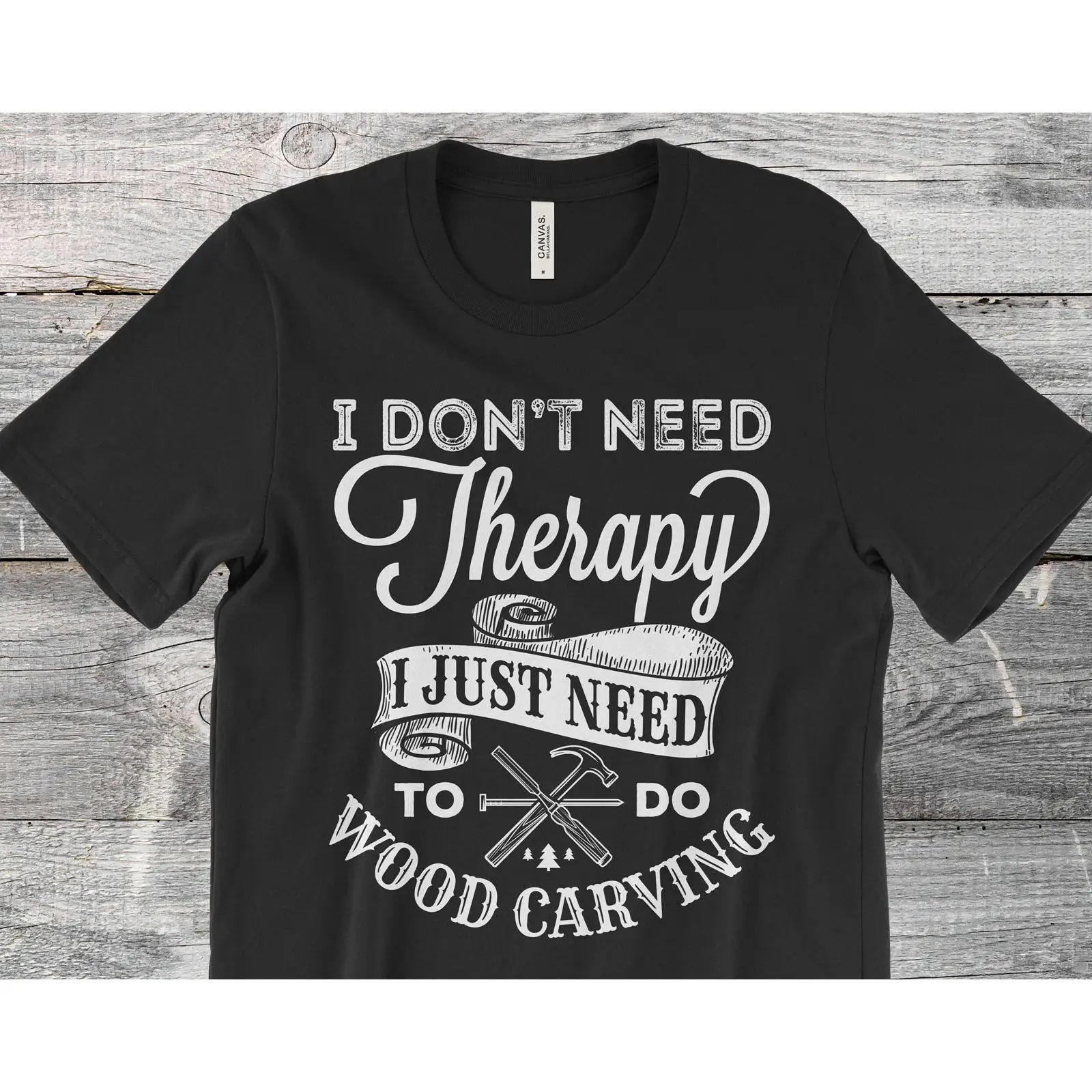 T-shirt humoristique pour char - Woodworking Therapy avis et prix