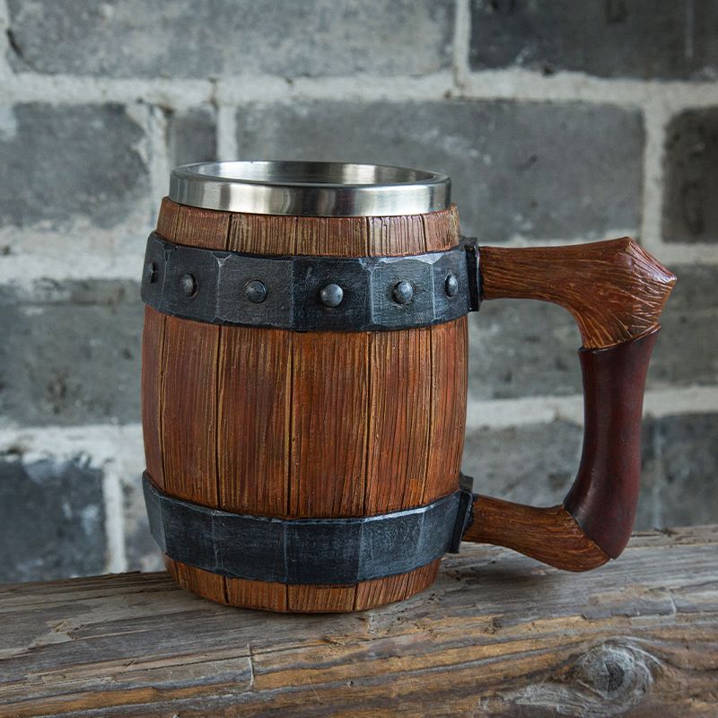 Tasse à eau en bois motif dess - Woodworking Ideas avis et prix