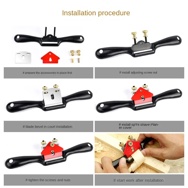 Raboteuse manuelle à base plat - Spokeshave Flat avis et prix