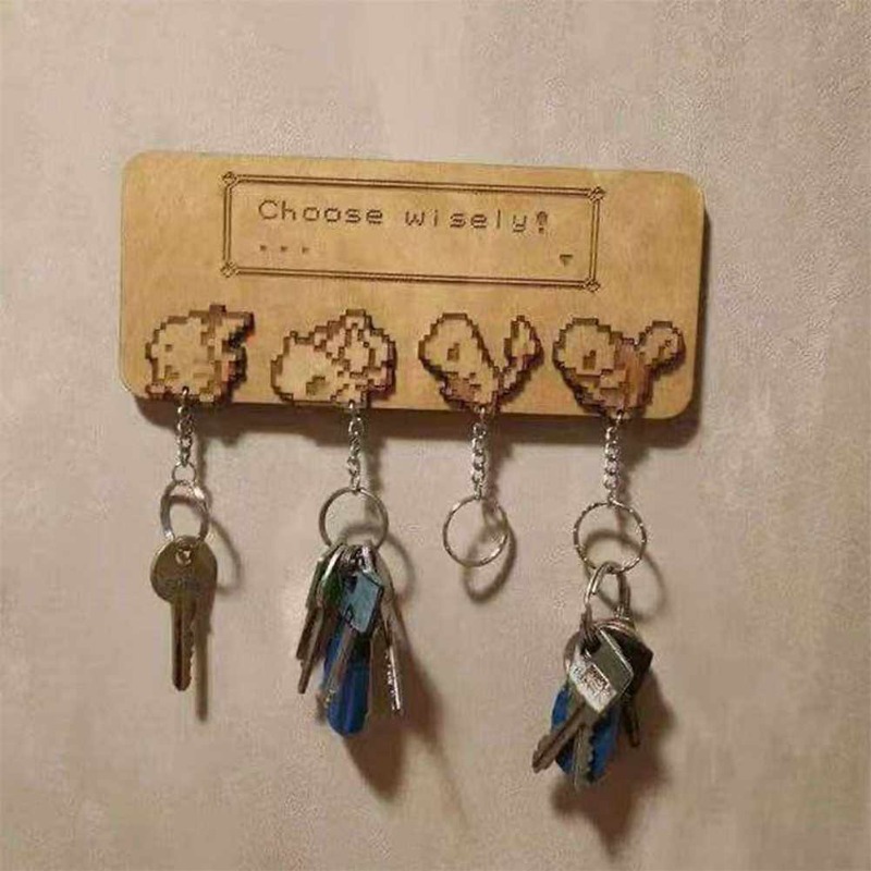 Porte-clés en bois Pikachu de  - Woodworking Ideas avis et prix