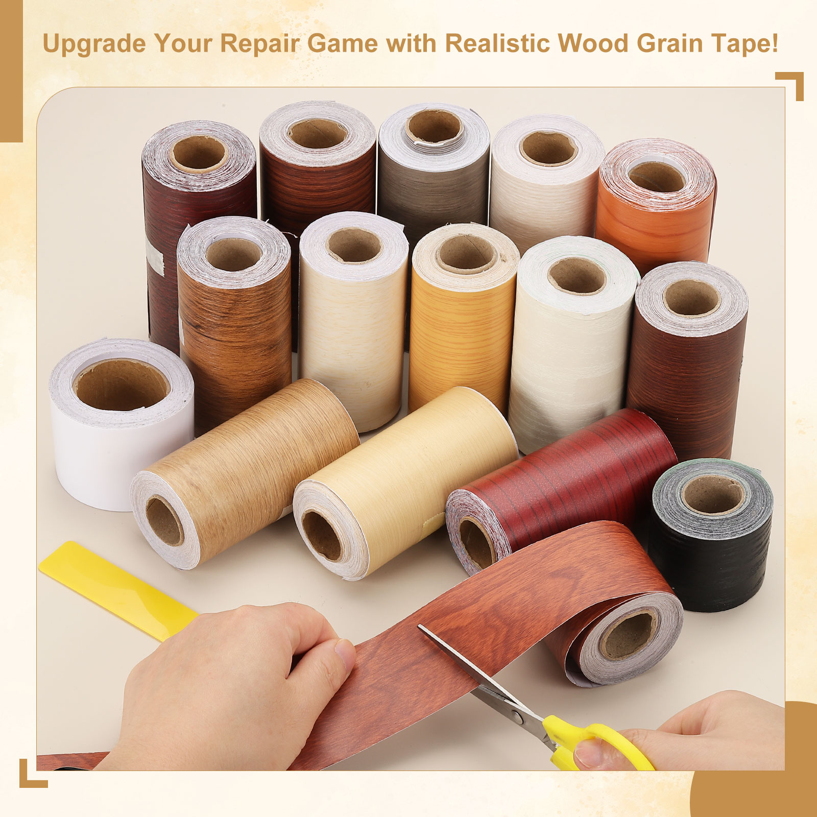 Ruban de réparation auto-adhés - Xfasten Woodworking Tape avis et prix