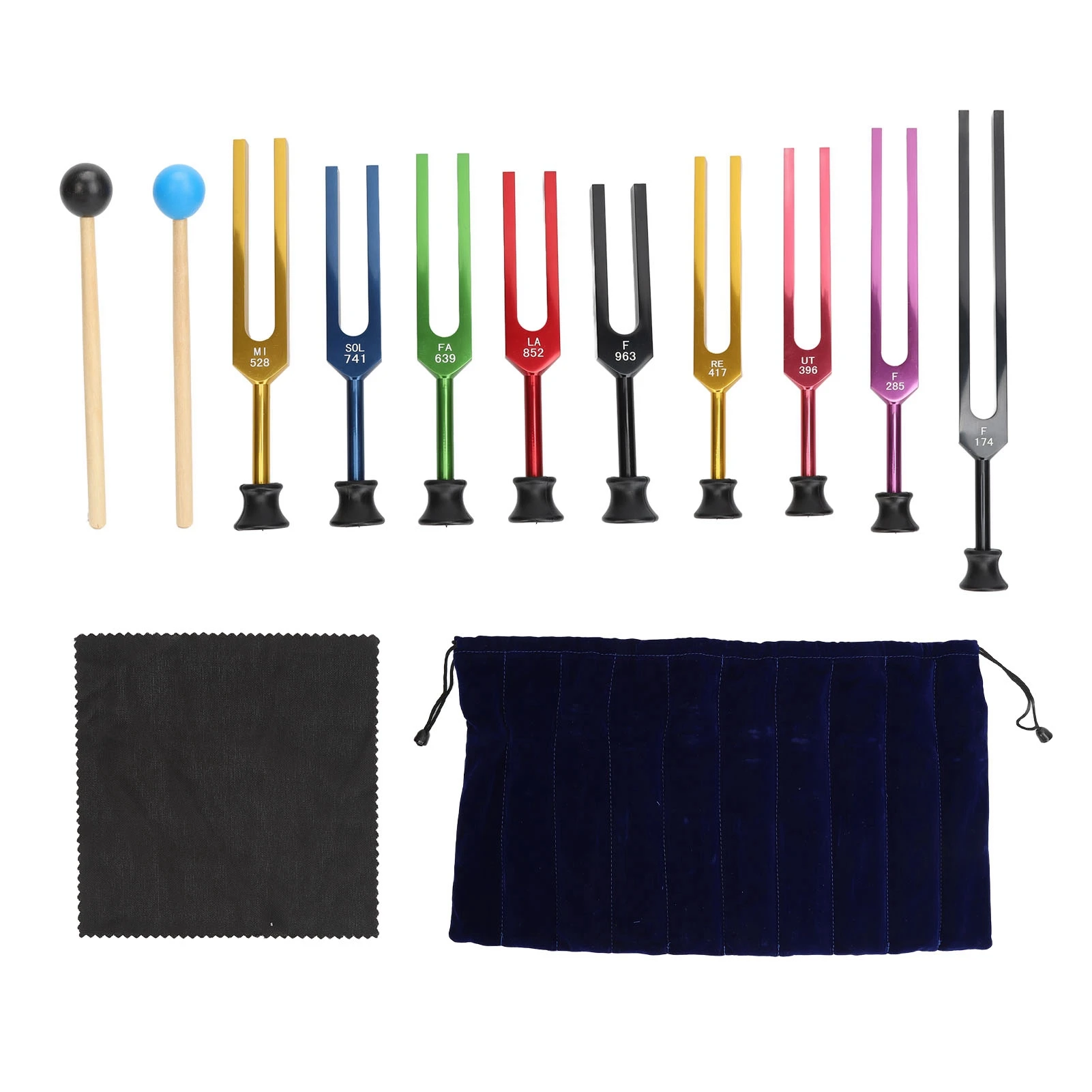 Ensemble de 9 diapasons non le - Woodworking Therapy avis et prix