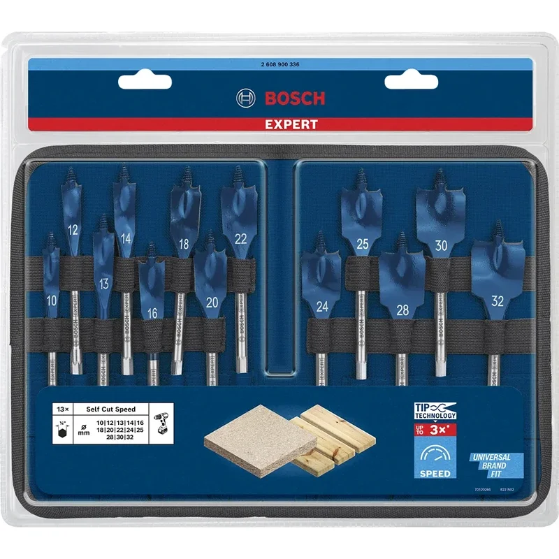 Jeu de forets Bosch EXPERT Sel - Woodworking Drills avis et prix