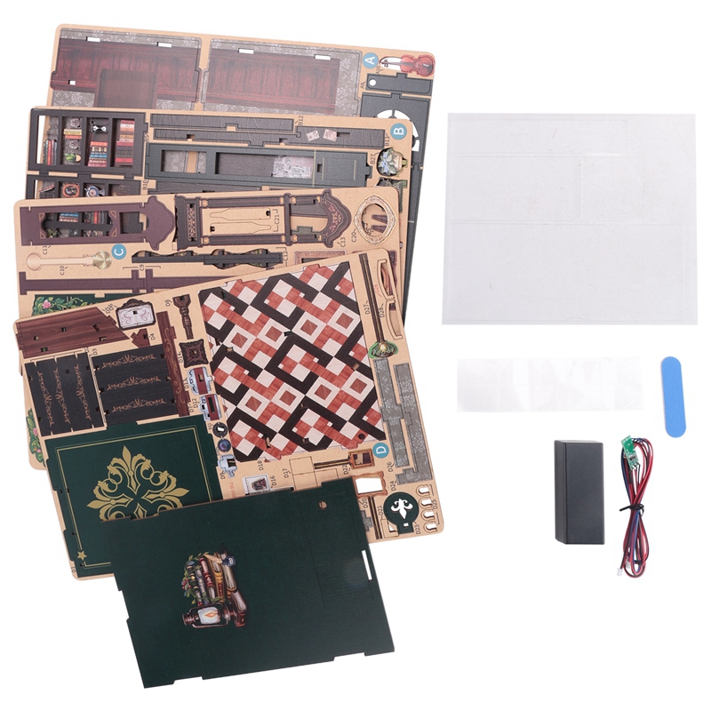 Kit de librairie hibou coin li - Woodworking Kits For Adults avis et prix