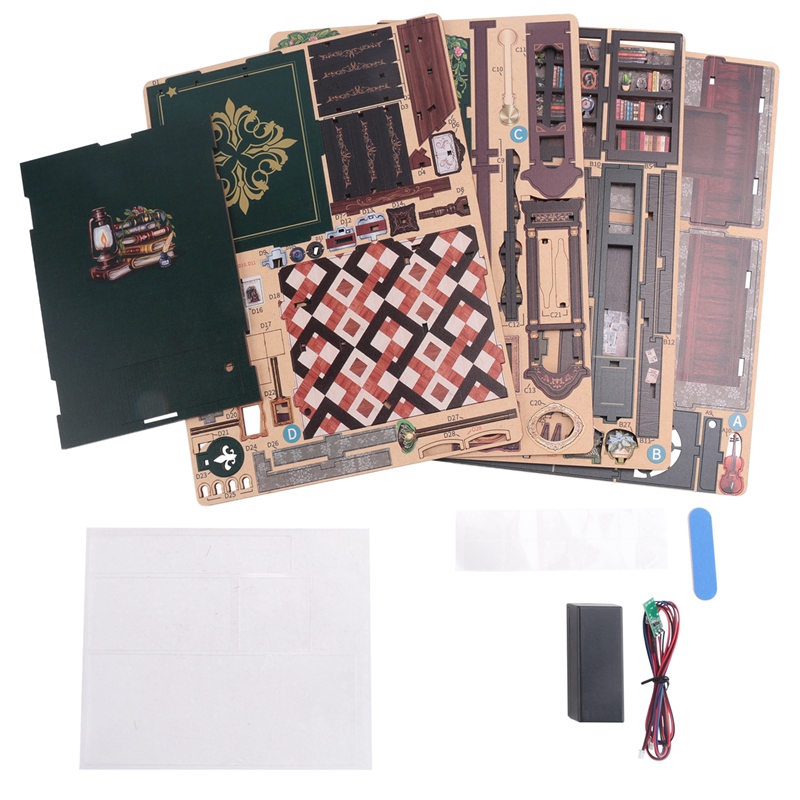 Kit de librairie hibou coin li - Woodworking Kits For Adults avis et prix