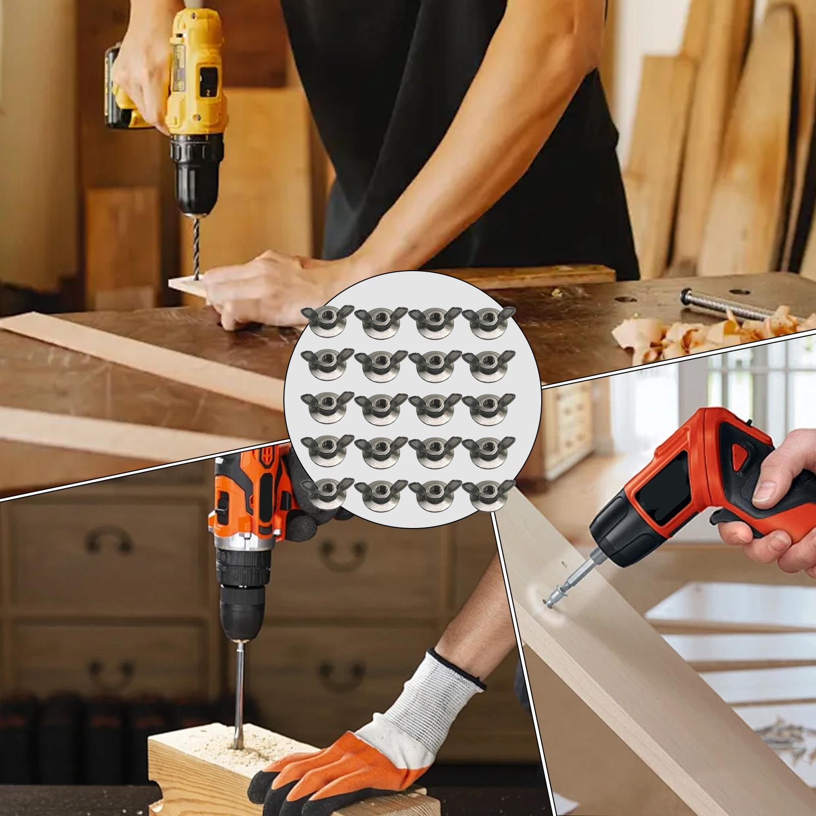 Kit d'écrous à oreilles en aci - Woodworking Kits For Adults avis et prix