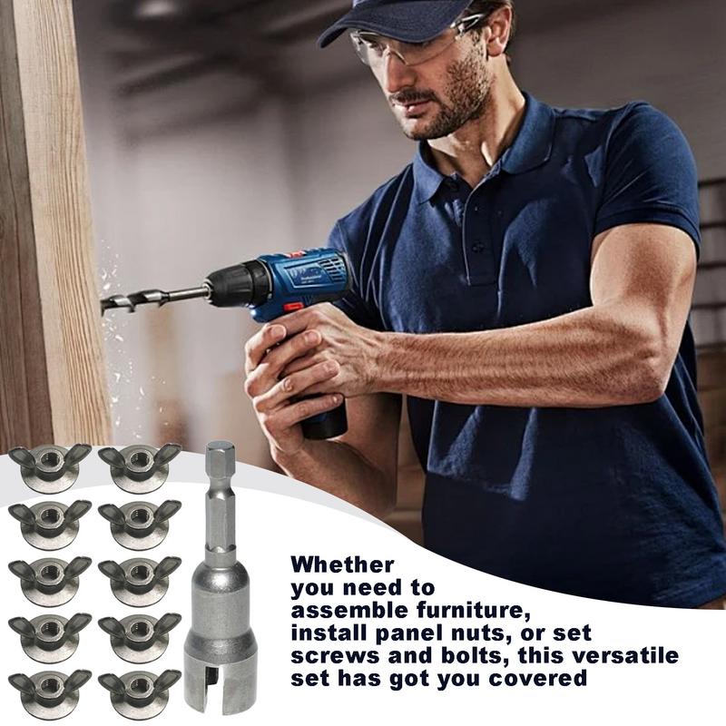 Kit d'écrous à oreilles en aci - Woodworking Kits For Adults avis et prix